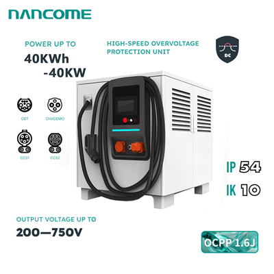 Carregador portátil de DC EV