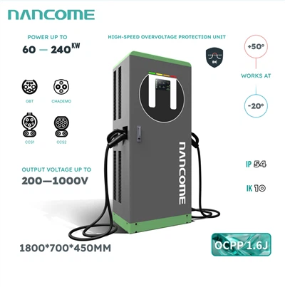 Carregador rápido de 180 kW DC EV