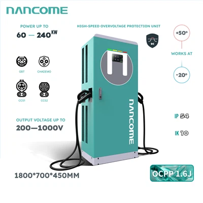 Carregador rápido DC EV com OCPP